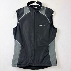 Craft L3 Protection Fleece Lined Full Zip Vest Sz Small Running Athletic Layer